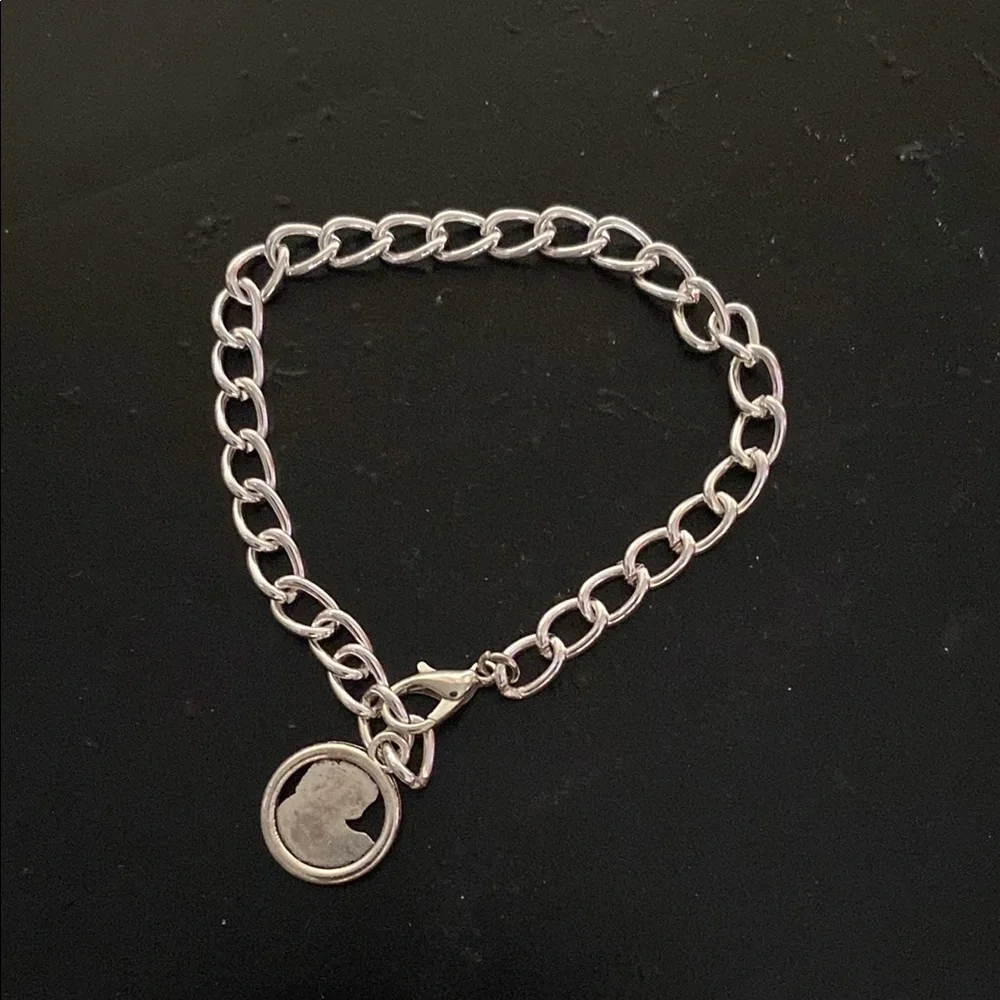 Silver Angel Chain Bracelet Hand Crafted